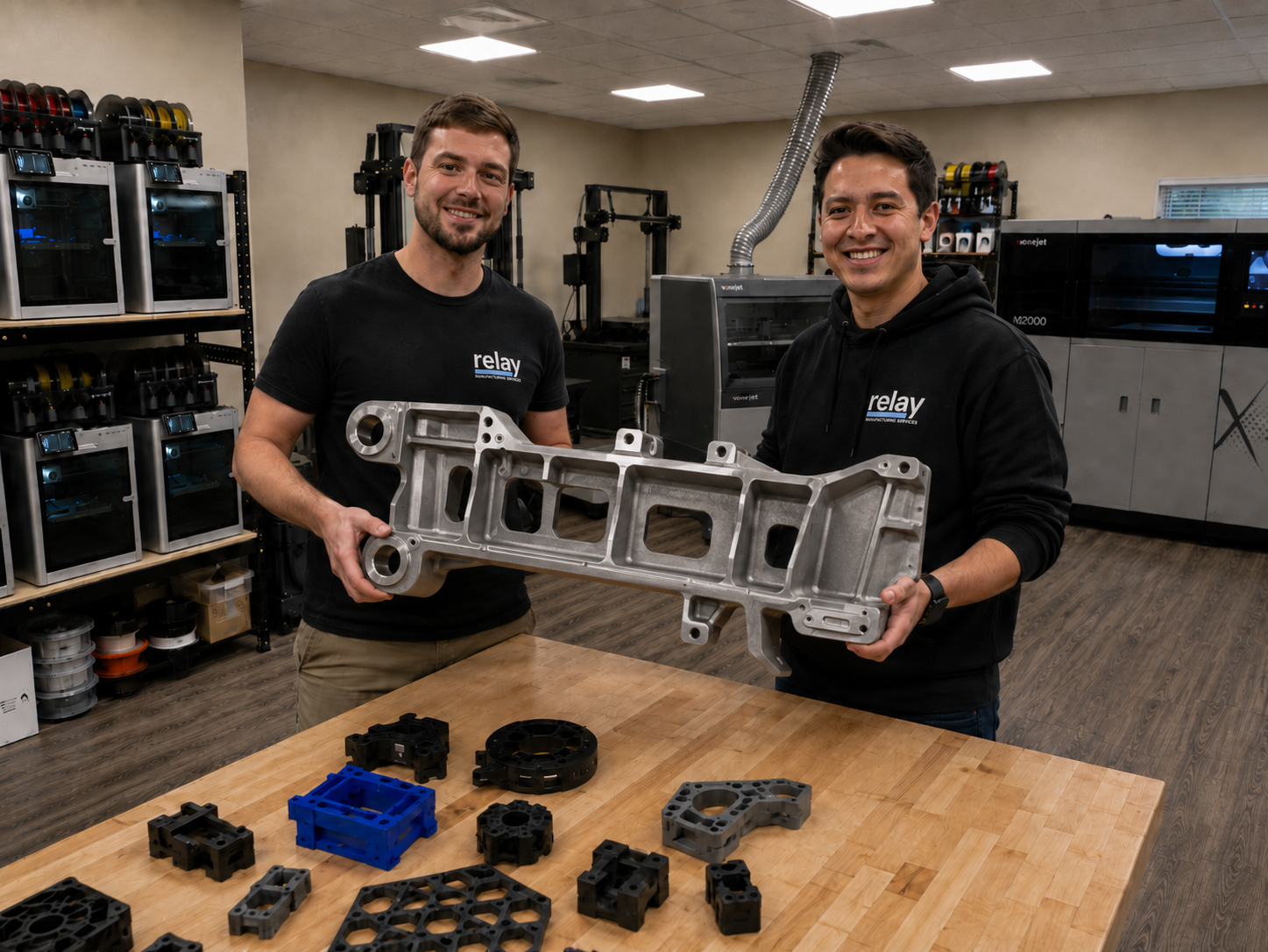 Batch of completed parts placeholder image