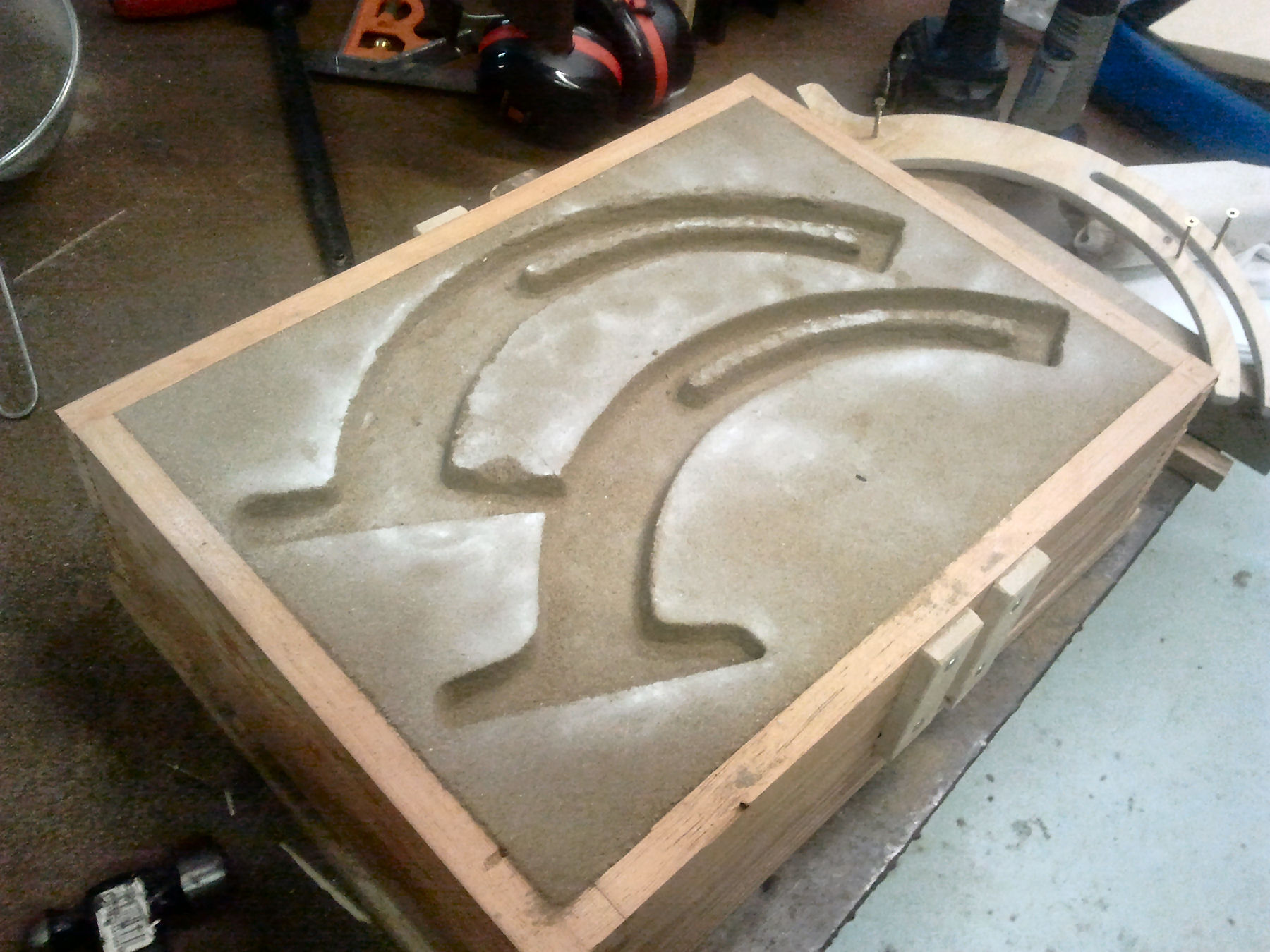 Lost foam tooling example