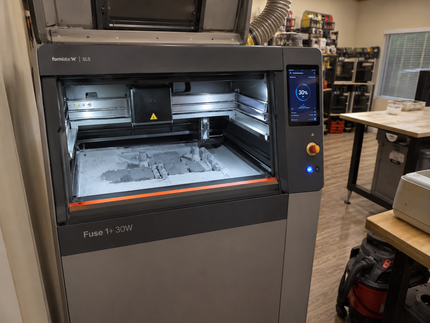 SLS printer running placeholder image