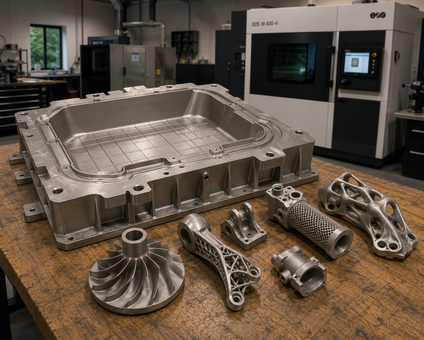 DMLS metal printed part placeholder image