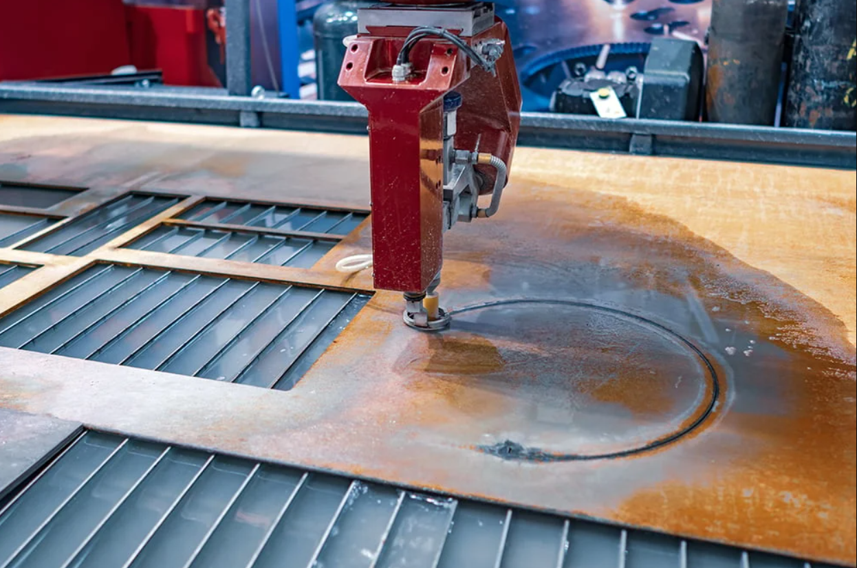 Laser cutting sheet metal